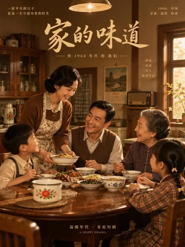 AI片大全《六零年代好生活》短剧封面